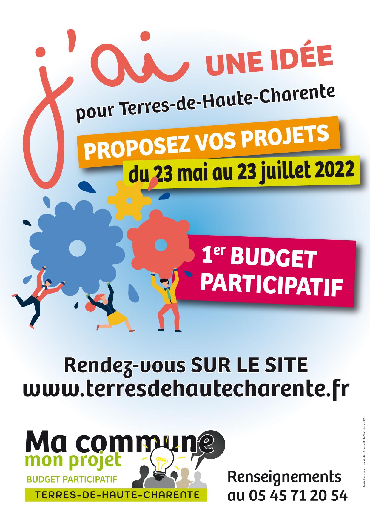 Affiche budget participatif