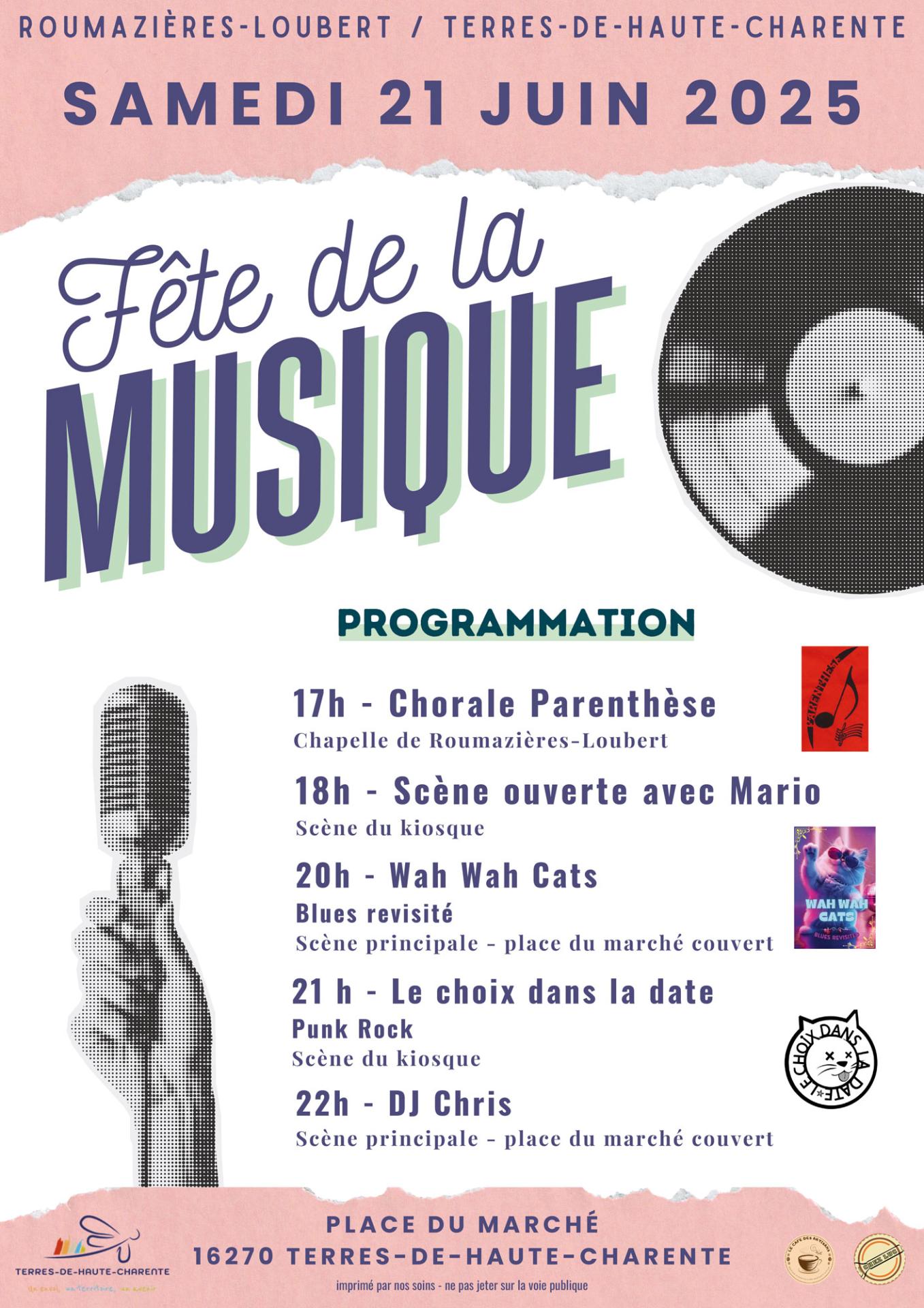 Affiche fe te de la musique site