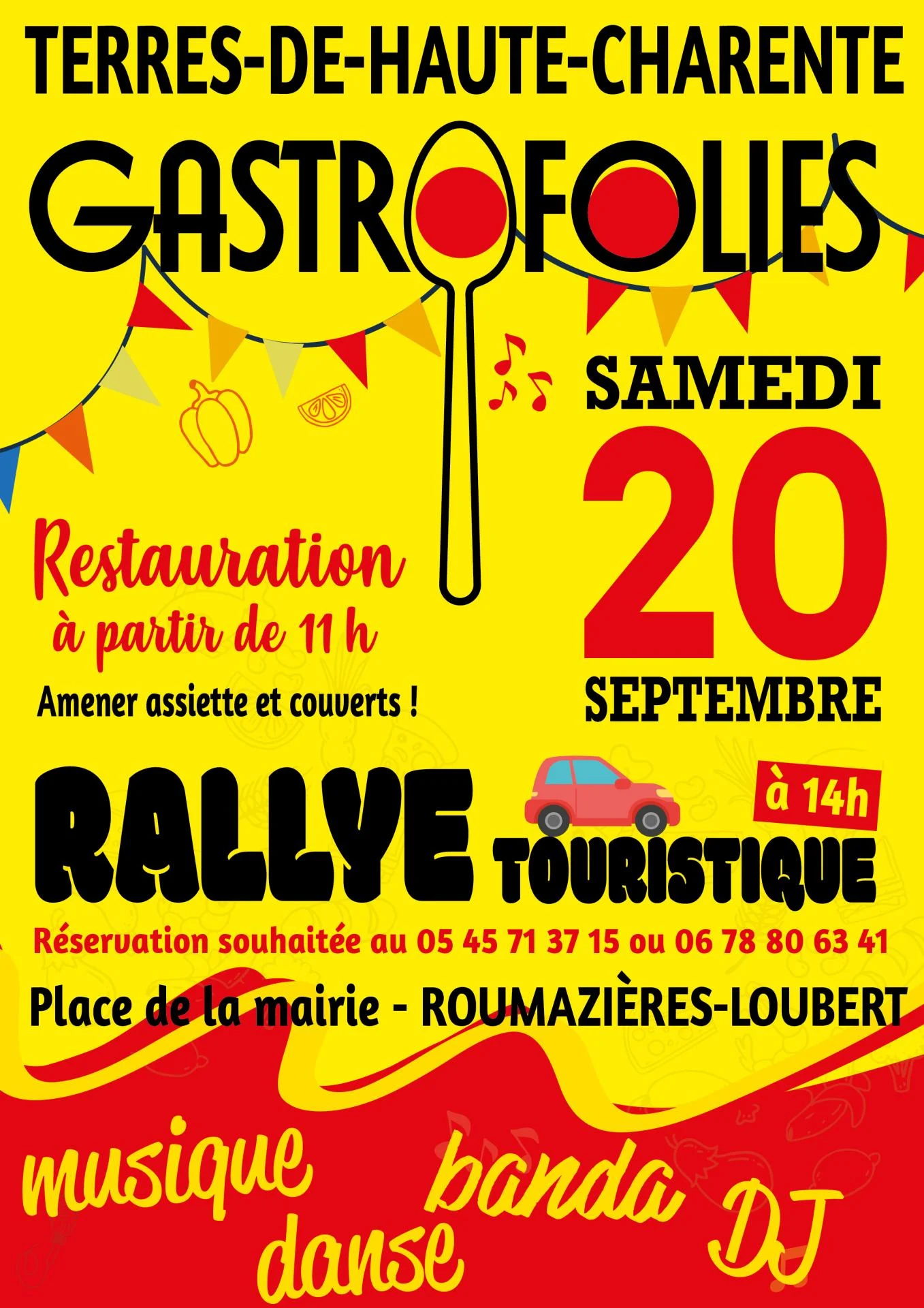 Affiche gastro 2025