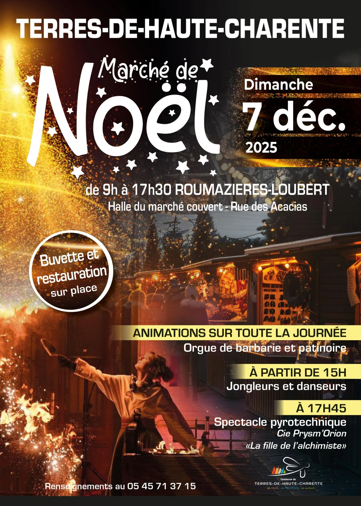 Affiche marche de noel 2025