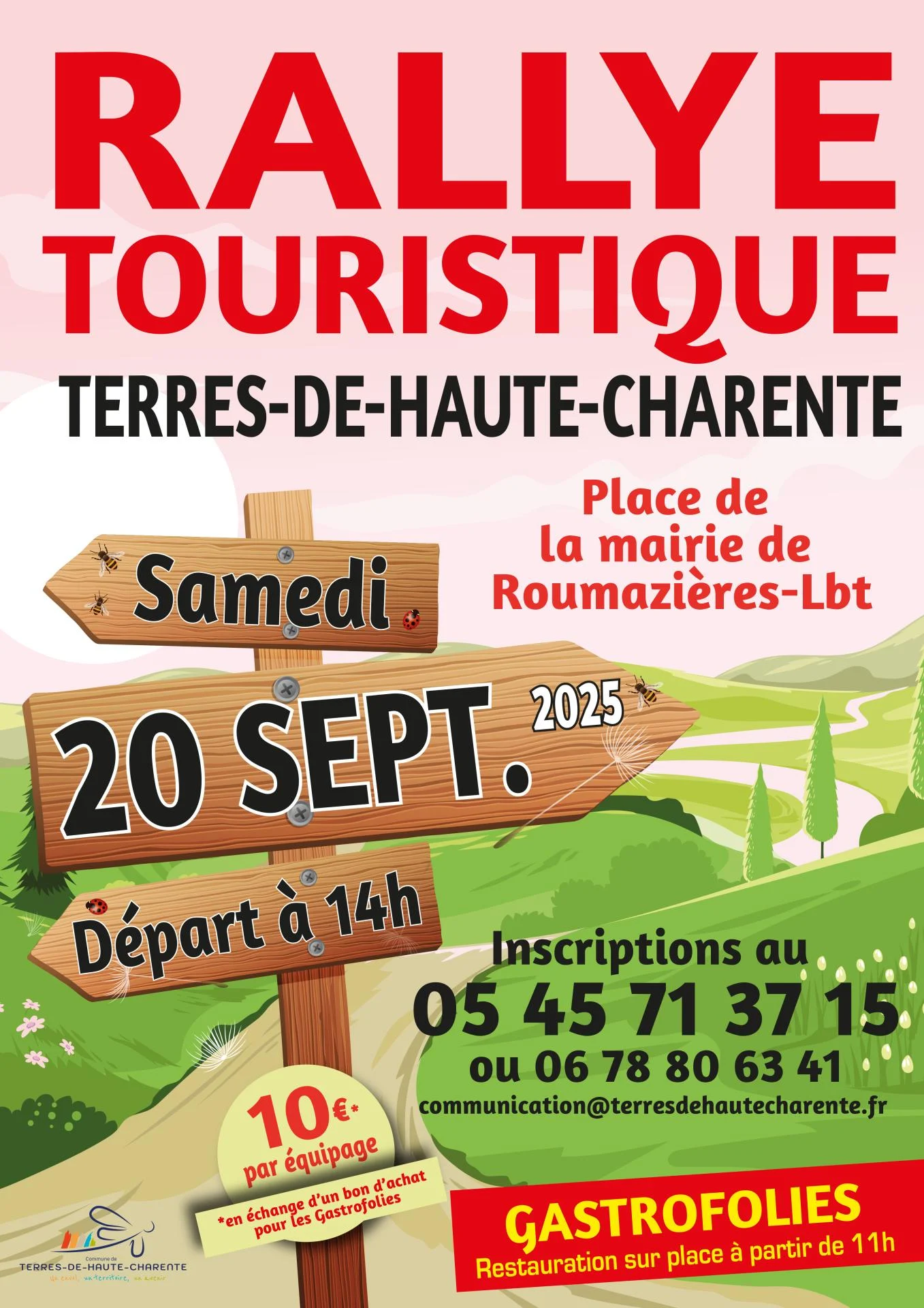 Affiche rallye touristique 2025