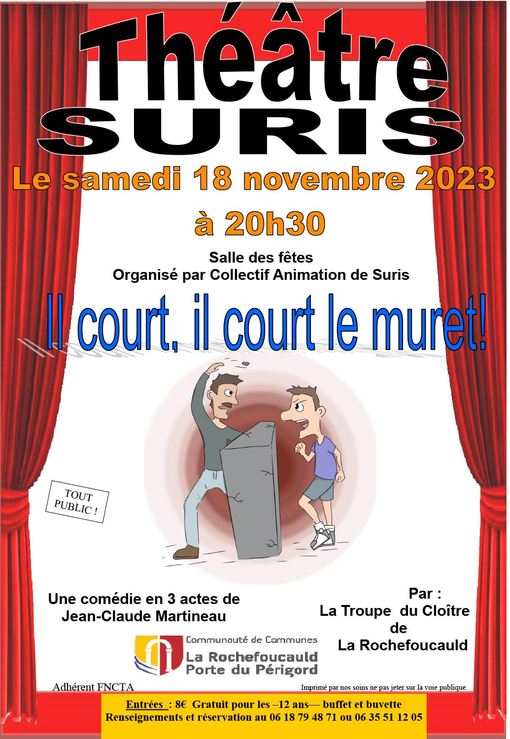 Affiche theatre suris