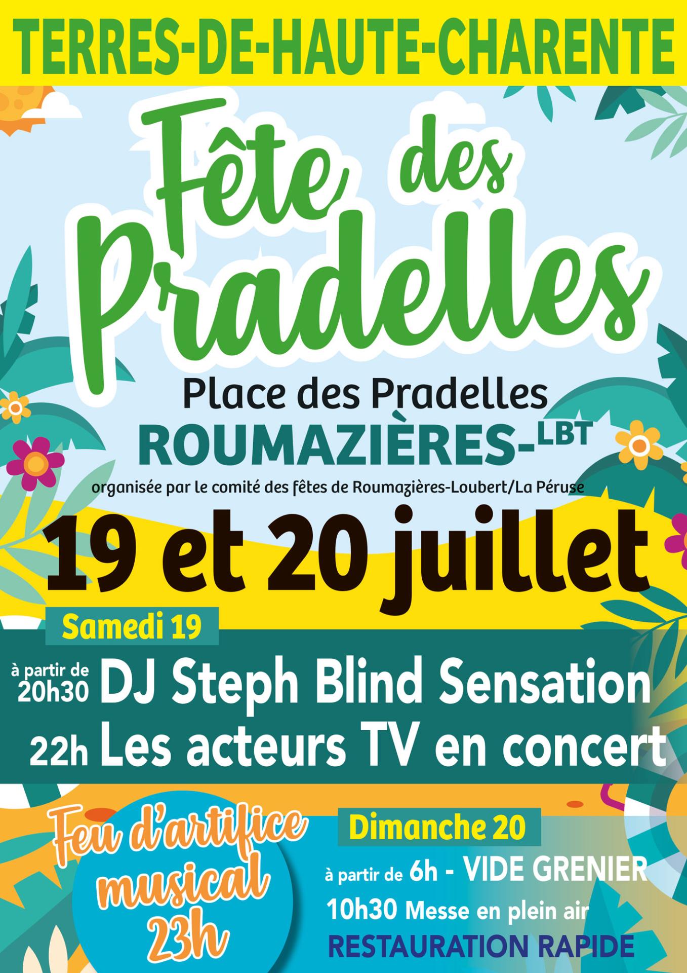 Affiches fete de l ete 2025