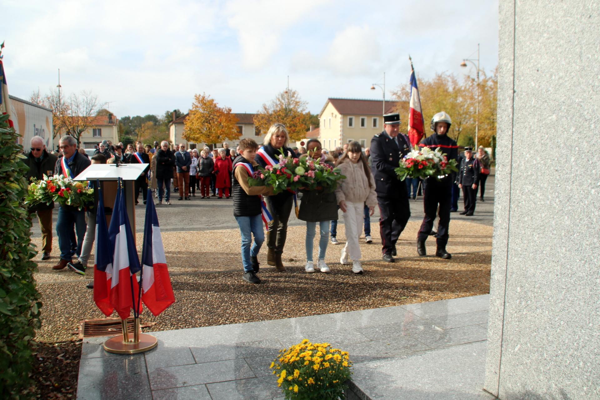 Ceremonie 11 novembre roumazieres 12 1