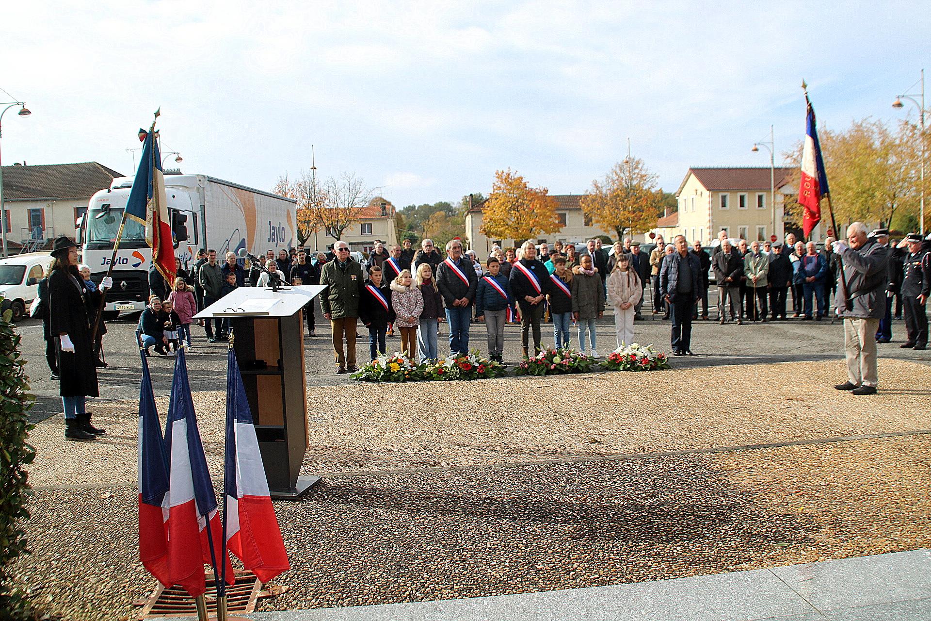 Ceremonie 11 novembre roumazieres 4 1