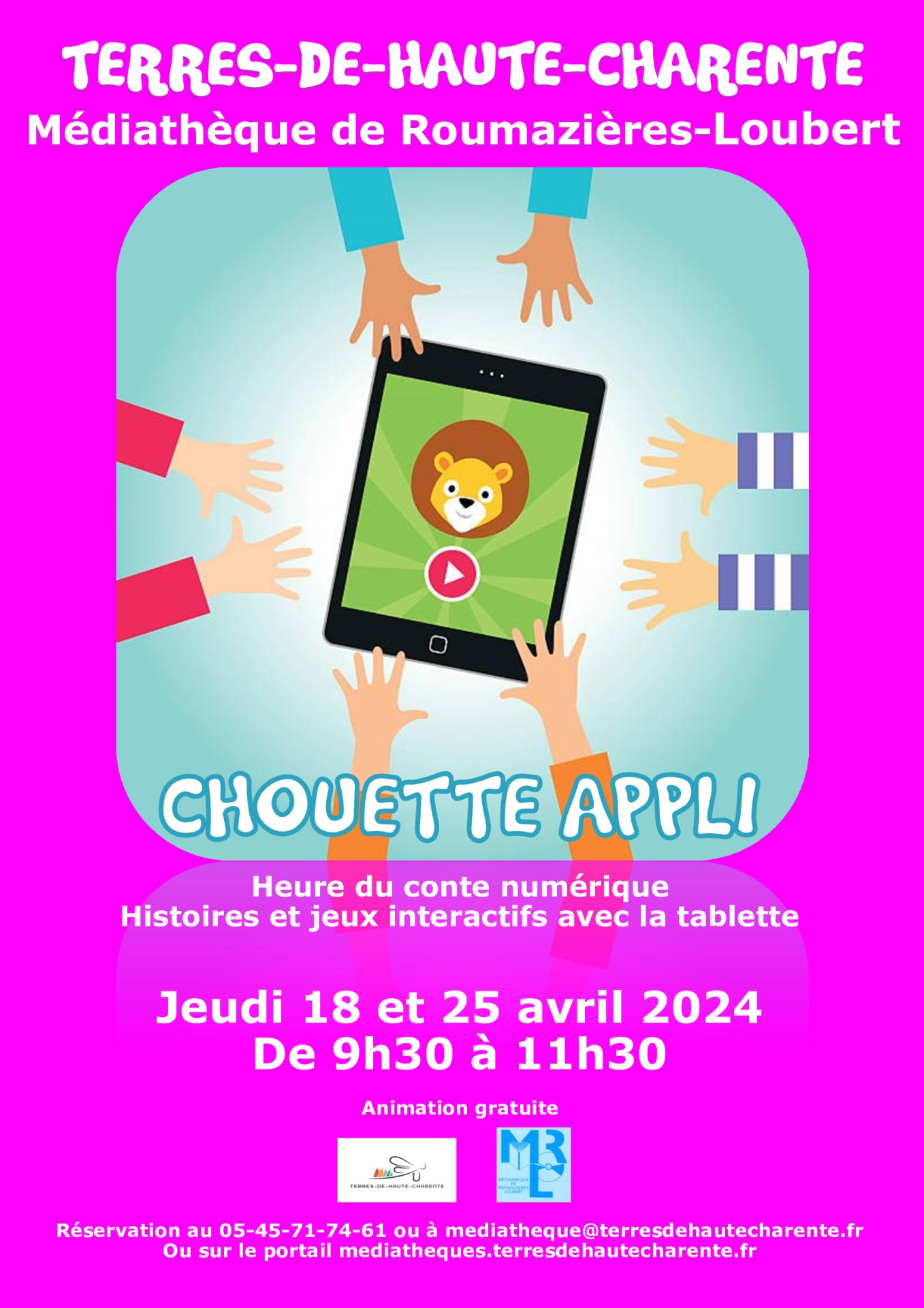 Chouette appli avril 2024