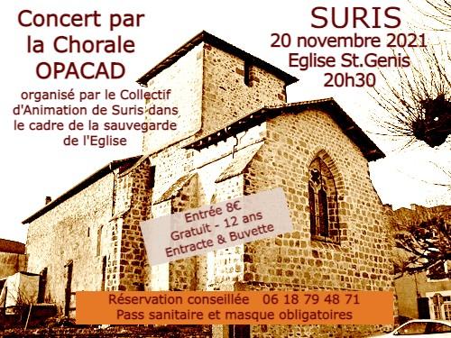 Concert suris 20 novembe 2021