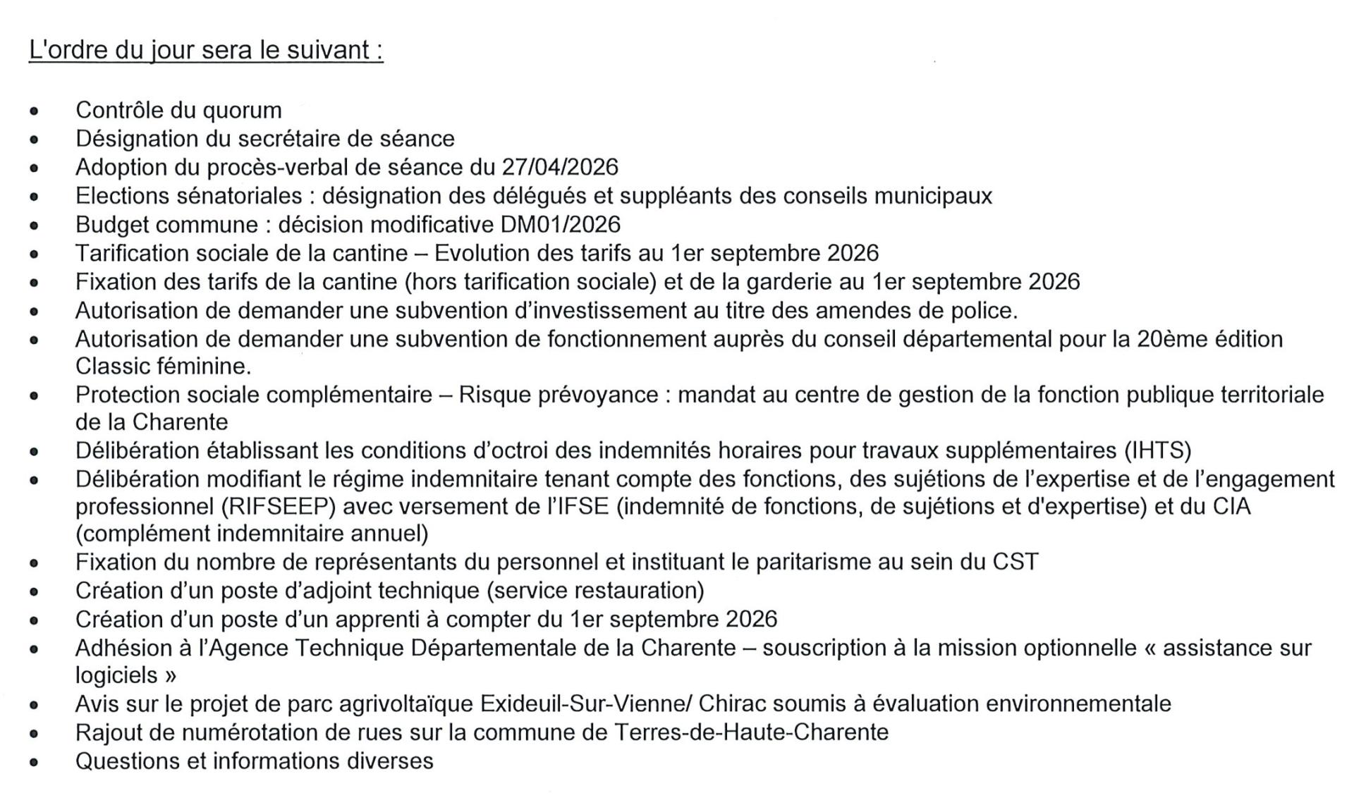 Conseil municipal 1