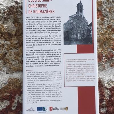 Plaque informative