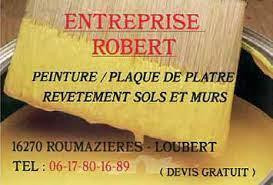 Entreprise robert peinture placo isolation revetements sols et murs terres de haute charente logo