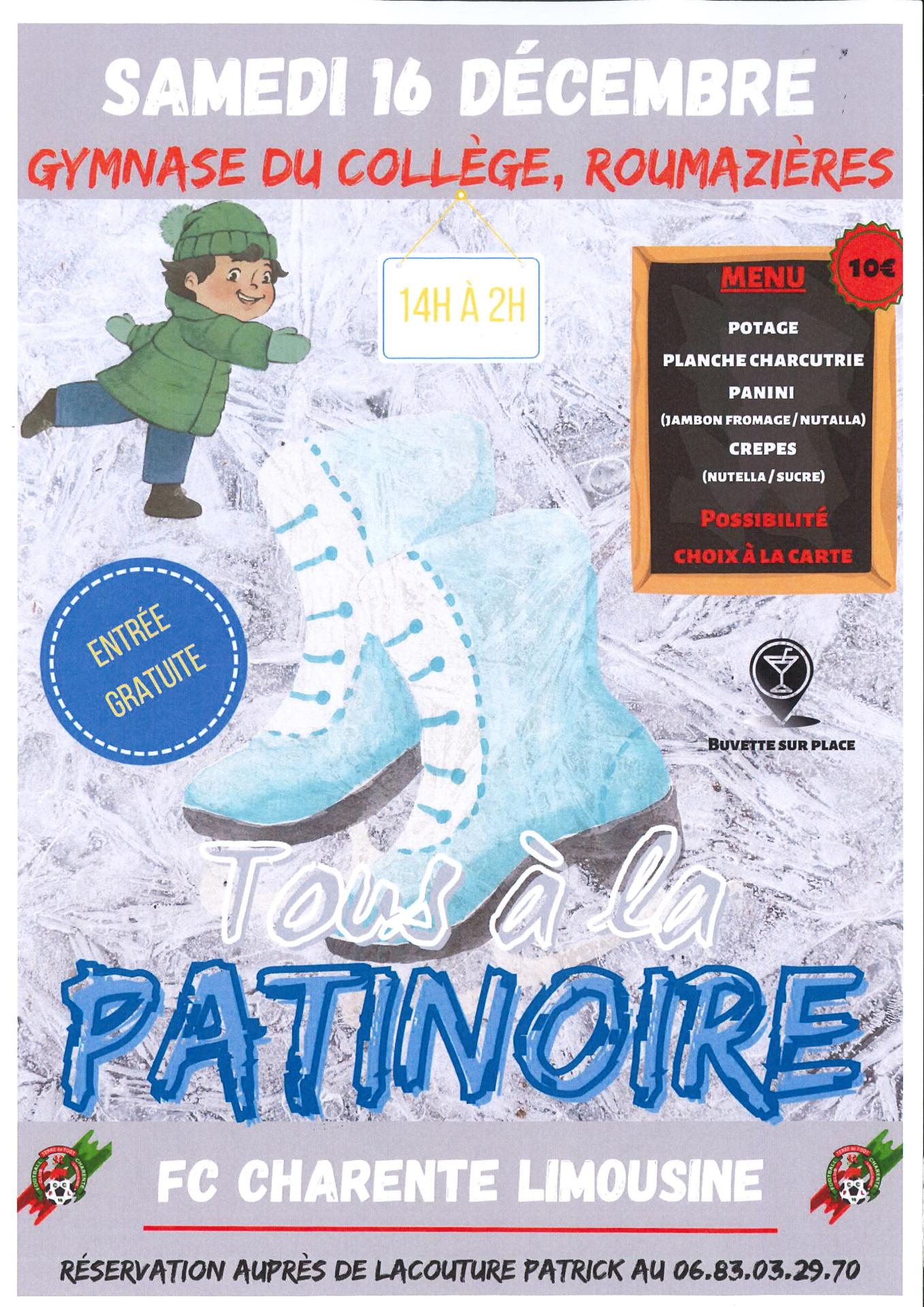 Foot patinoire