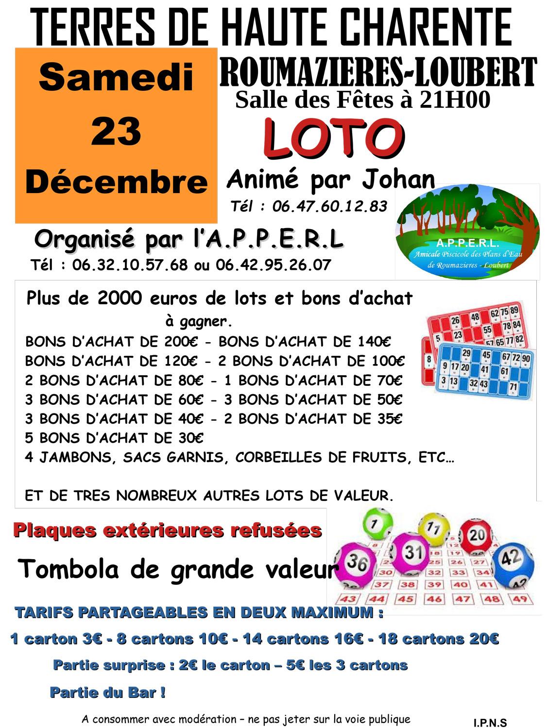 Nouvelle affiche loto 2 2